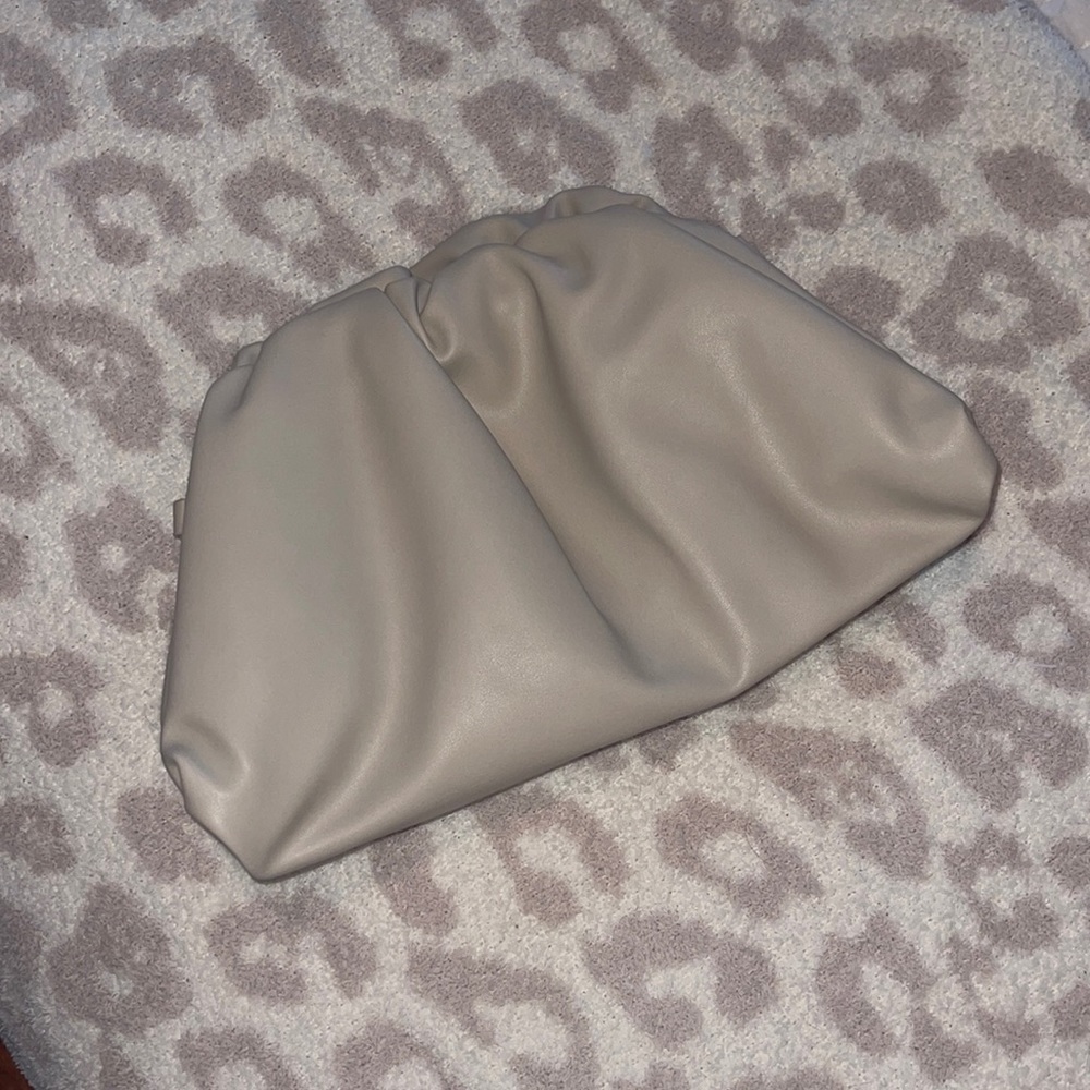 Gorgeous cream clutch/handbag